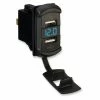 Moose Utility Division Dual USB Charger With Voltage Monitor