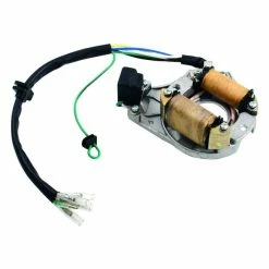 MOGO Parts Stator/Magneto, 2-Coil With Mount Plate (5+2 Wire)